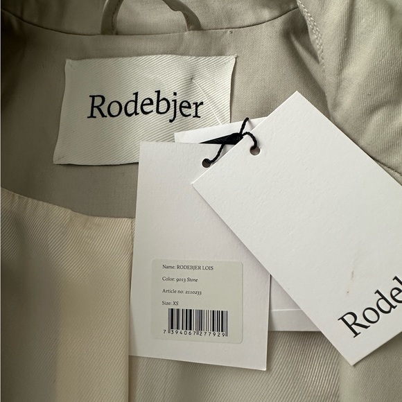 Rodebjer Lois double-breasted trench coat , Size xs - Picture 8 of 10